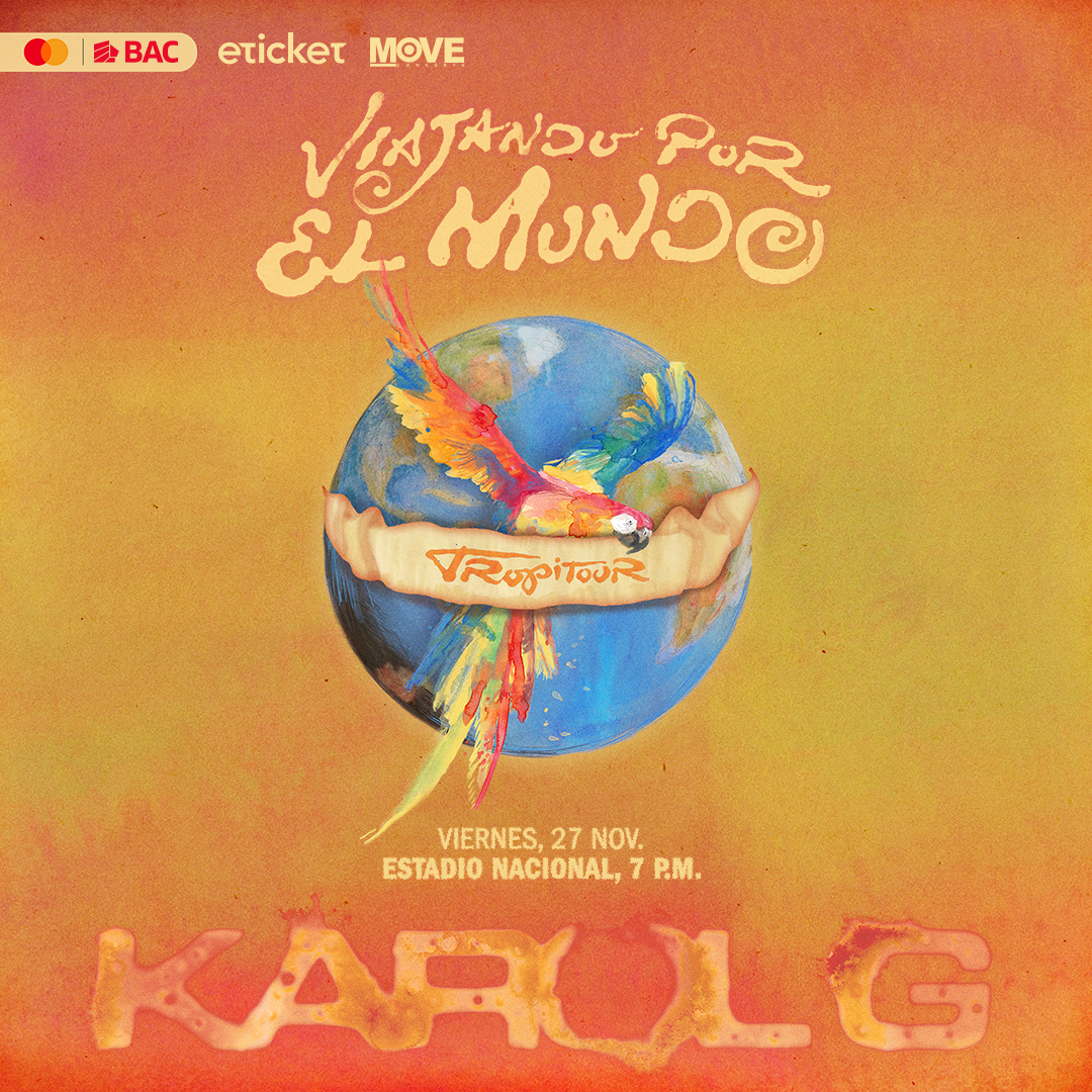 KAROL G ANUNCIA SU NUEVA GIRA MUNDIAL “VIAJANDO POR EL MUNDO TROPITOUR, ” QUE LA TRAE DE REGRESO A COSTA RICA